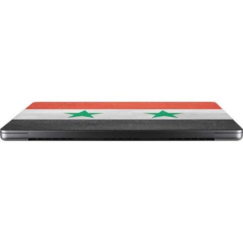 Syria Flag Distressed Apple MacBook Pro 14-inch Skin